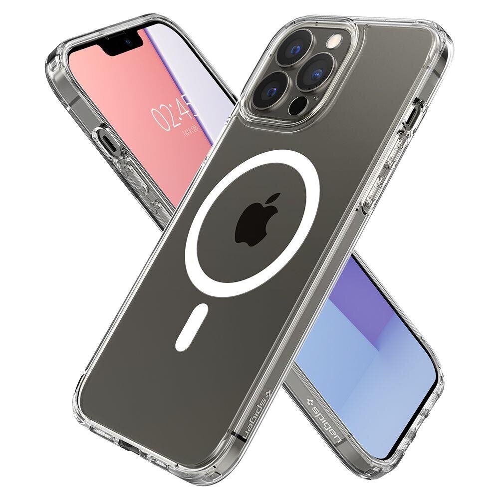 SPIGEN Ultra Hybrid Mag izturīgs silikona aizsargapvalks Apple iPhone 13 Pro caurspīdīgs цена и информация | Telefonu vāciņi, maciņi | 220.lv