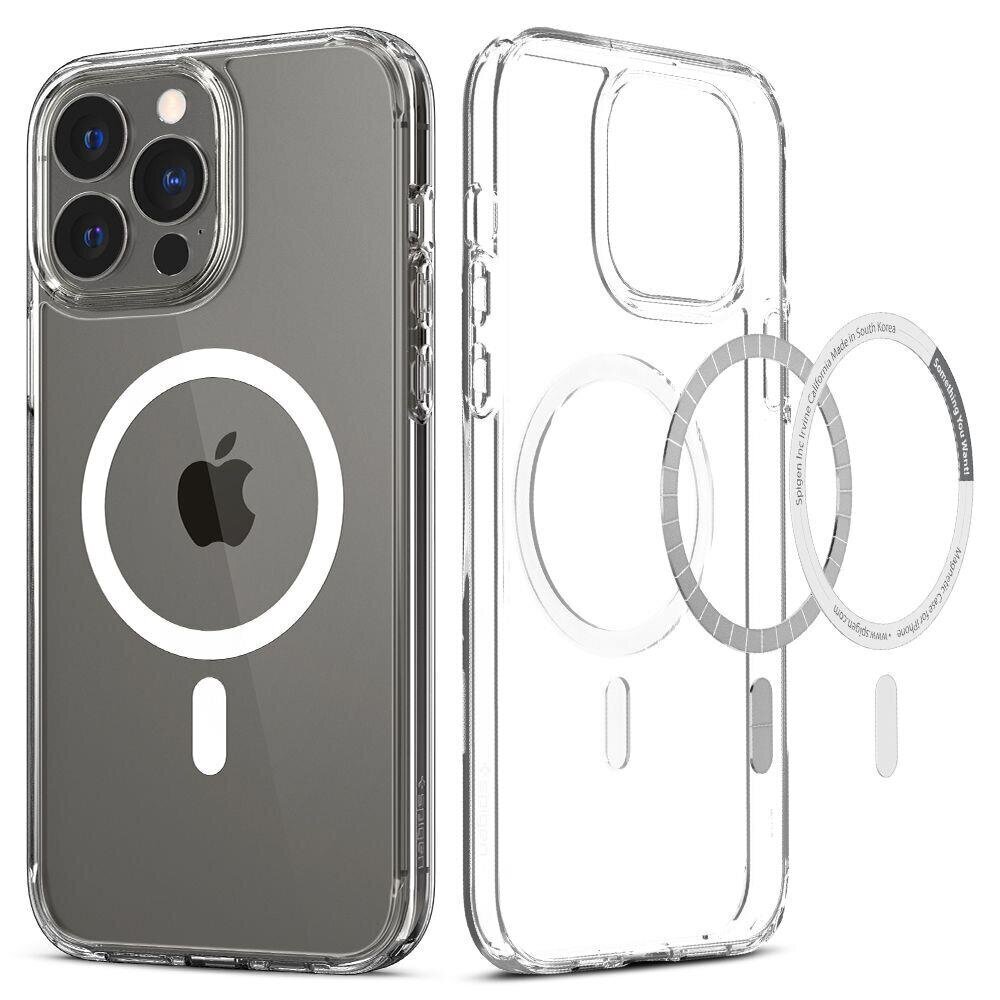 SPIGEN Ultra Hybrid Mag izturīgs silikona aizsargapvalks Apple iPhone 13 Pro caurspīdīgs cena un informācija | Telefonu vāciņi, maciņi | 220.lv