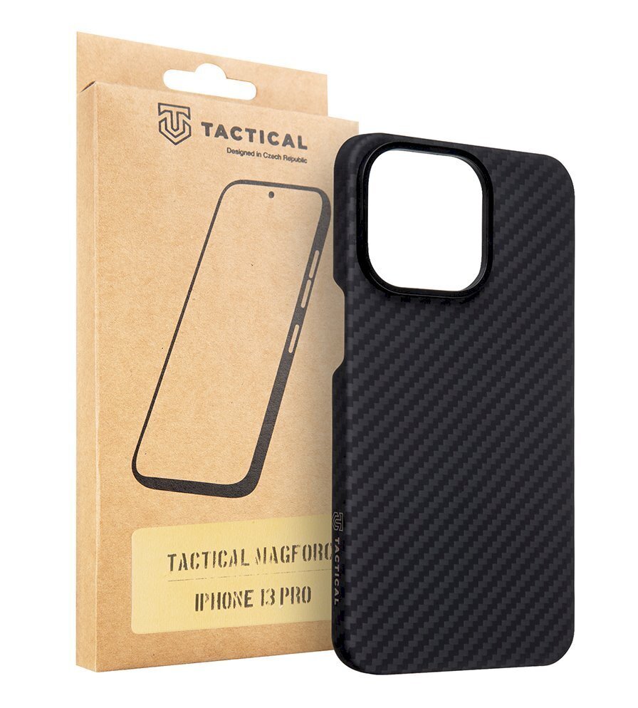 Tactical MagForce Aramid Cover, paredzēts Apple iPhone 13 Pro Black цена и информация | Telefonu vāciņi, maciņi | 220.lv