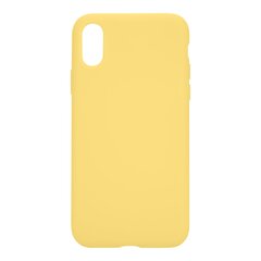 Tactical Velvet Smoothie Cover, paredzēts Apple iPhone X/XS Banana cena un informācija | Telefonu vāciņi, maciņi | 220.lv