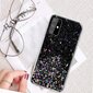 Fusion glue glitter silikona aizsargapvalks Apple iPhone 13 melns cena un informācija | Telefonu vāciņi, maciņi | 220.lv