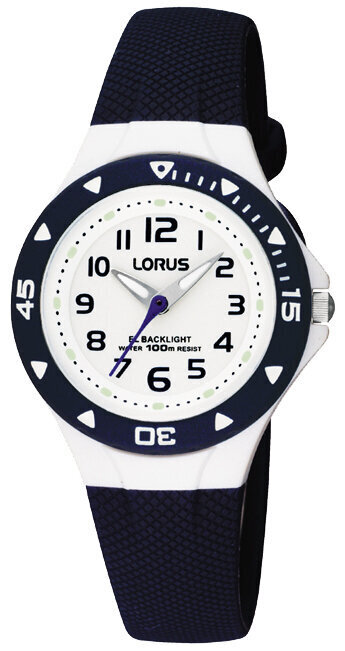 Lorus bērnu rokas pulkstenis, melnā krāsā 901010899 cena un informācija | Bērnu aksesuāri | 220.lv