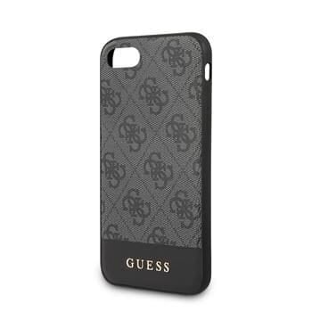 GUHCI8G4GLGR Guess 4G Stripe Cover, paredzēts iPhone 7/8/SE2020 Grey цена и информация | Telefonu vāciņi, maciņi | 220.lv