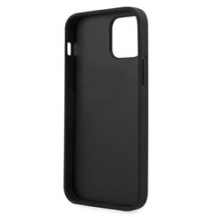 GUHCP12MPU4GHBK Guess 4G Triangle Cover, paredzēts iPhone 12/12 Pro 6.1 Grey cena un informācija | Telefonu vāciņi, maciņi | 220.lv