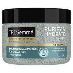 Attīrošs pīlings galvas ādai Tresemmé Purify & Hydrate Exfoliating Scalp Scrub 300 ml цена и информация | Шампуни | 220.lv