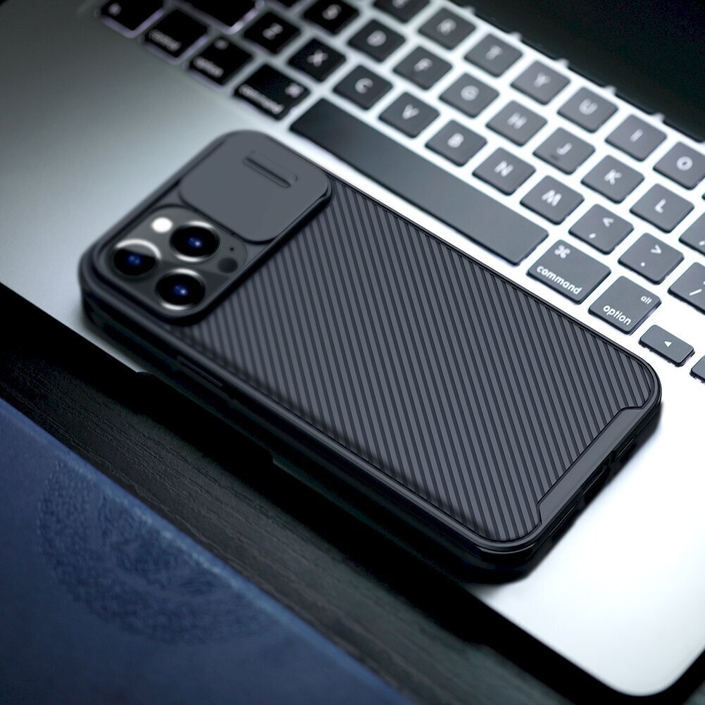 Nillkin CamShield Pro Hard Case, paredzēts iPhone 13 Pro Black cena un informācija | Telefonu vāciņi, maciņi | 220.lv