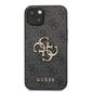 GUHCP13M4GMGGR Guess PU 4G Metal Logo Case, paredzēts iPhone 13 Grey cena un informācija | Telefonu vāciņi, maciņi | 220.lv