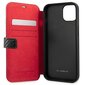 FESAXFLBKP13SBK Ferrari Smooth and Carbon Effect Book Case, paredzēts iPhone 13 Mini Black cena un informācija | Telefonu vāciņi, maciņi | 220.lv