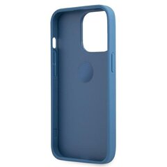 GUHCP13L4GMRBL Guess PU 4G Ring Case, paredzēts iPhone 13 Pro Blue cena un informācija | Telefonu vāciņi, maciņi | 220.lv