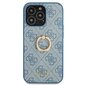 GUHCP13L4GMRBL Guess PU 4G Ring Case, paredzēts iPhone 13 Pro Blue цена и информация | Telefonu vāciņi, maciņi | 220.lv