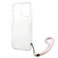 GUHCP13LKMABPI Guess TPU Marble Stripe Case, paredzēts iPhone 13 Pro Pink cena un informācija | Telefonu vāciņi, maciņi | 220.lv