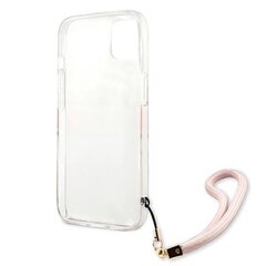 GUHCP13MKMABPI Guess TPU Marble Stripe Case, paredzēts iPhone 13 Pink cena un informācija | Telefonu vāciņi, maciņi | 220.lv