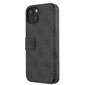 GUBKP13S4GMGGR Guess PU 4G Metal Logo Book Case, paredzēts iPhone 13 Mini Grey cena un informācija | Telefonu vāciņi, maciņi | 220.lv