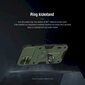 Nillkin CamShield Armor Hard Case, paredzēts iPhone 13 Pro Max Dark Green (without logocut) cena un informācija | Telefonu vāciņi, maciņi | 220.lv