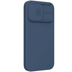 Nillkin CamShield Silky Magnetic Silicone Case, paredzēts iPhone 13 Pro Blue cena un informācija | Telefonu vāciņi, maciņi | 220.lv