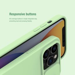 Nillkin CamShield Silky Magnetic Silicone Case, paredzēts iPhone 13 Pro Blue cena un informācija | Telefonu vāciņi, maciņi | 220.lv