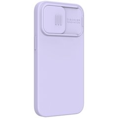 Nillkin CamShield Silky Magnetic Silicone Case, paredzēts iPhone 13 Pro Purple cena un informācija | Telefonu vāciņi, maciņi | 220.lv