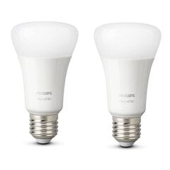 LED spuldzes Philips Hue E27 9W 806lm, 2 gab цена и информация | Лампочки | 220.lv