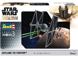 Revell - The Mandalorian: Outland TIE Fighter, 1/65, 06782 cena un informācija | Konstruktori | 220.lv