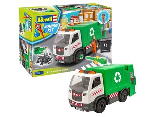 Rotaļu atkritumu mašīna - Revell - JUNIOR KIT Garbage Truck, 00808 cena un informācija | Konstruktori | 220.lv