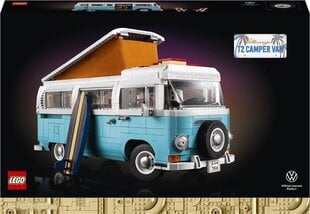 10279 LEGO® Icons Volkswagen T2 dzīvojamais furgons cena un informācija | Konstruktori | 220.lv