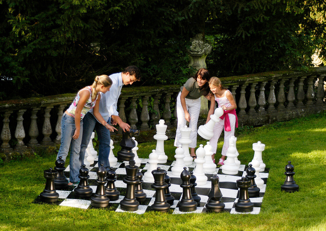 Dārza šahu figūru komplekts, Rolly Schachfiguren 218707 цена и информация | Spēles brīvā dabā | 220.lv