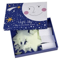 Светящиеся звезды в темноте, 30шт цена и информация | Игрушки для малышей | 220.lv