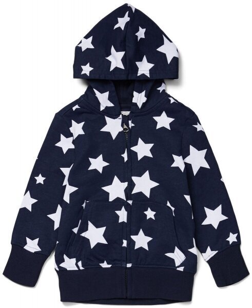 Džemperis, tumši zils ar zvaigznēm cena un informācija | Zēnu jakas, džemperi, žaketes, vestes | 220.lv