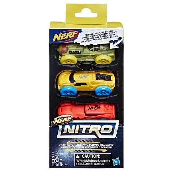 Nitro putas Autud Nerf, 3 gab. цена и информация | Rotaļlietas zēniem | 220.lv