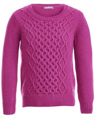 Adīts džemperis meitenēm Gulliver, rozā cena un informācija | Jakas, džemperi, žaketes, vestes meitenēm | 220.lv