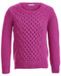 Adīts džemperis meitenēm Gulliver, rozā цена и информация | Jakas, džemperi, žaketes, vestes meitenēm | 220.lv