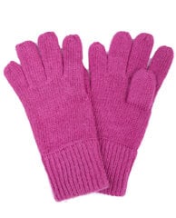 Розовые вязаные перчатки для девочек Gulliver цена и информация | Зимняя одежда для детей | 220.lv