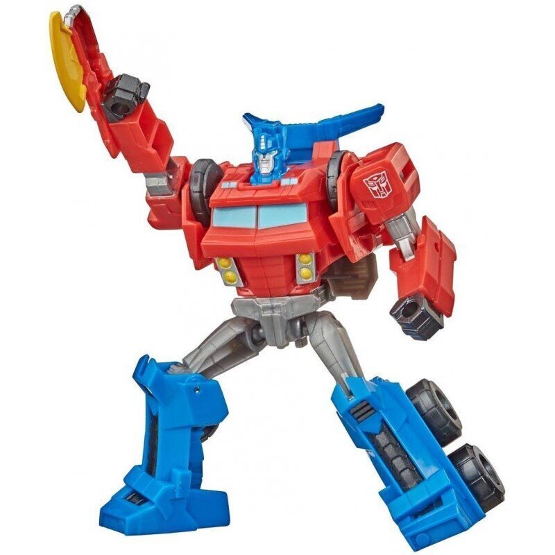 Transformers Bumblebee - cyberverse adventures Mega Axe Attack Optimus Prime / E7090 (12 cm) cena un informācija | Rotaļlietas zēniem | 220.lv