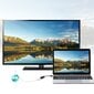 Vienvirziena adapteris Choetech adapteris bezvadu uzlādei USB Type C Thunderbolt 3 uz HDMI 2.0 4K@60Hz (HUB-H04BK), melns cena un informācija | Adapteri un USB centrmezgli | 220.lv