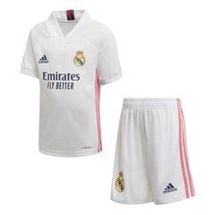 Спортивный костюм для мальчика Adidas Real Madrid Home Jr FQ7487, белый цена и информация | Рубашки для мальчиков | 220.lv