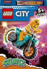 60310 LEGO® City Kaskadieru motocikla vista cena un informācija | Konstruktori | 220.lv