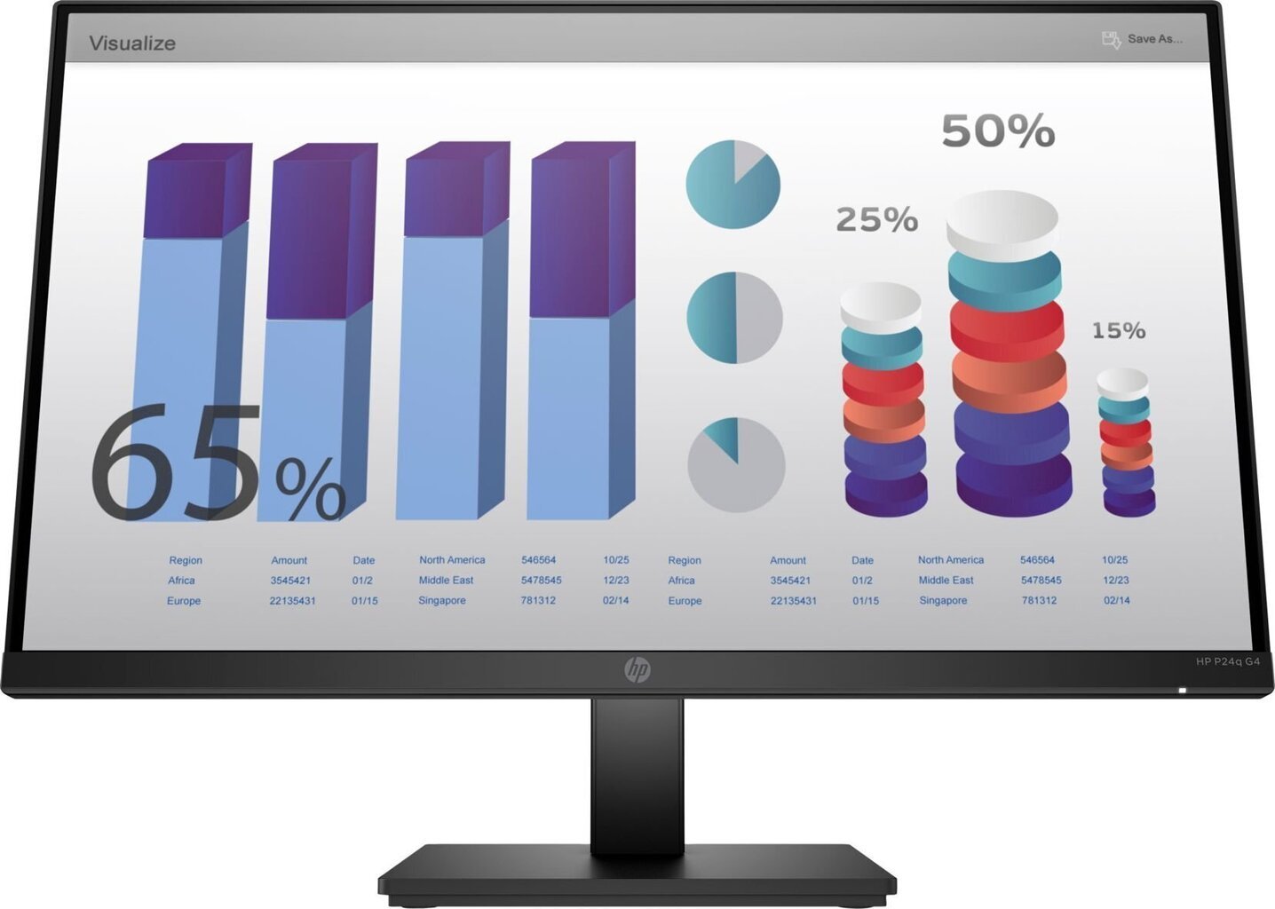 HP 8MB10AAABB цена и информация | Monitori | 220.lv