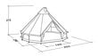 Telts Robens Klondike S, brūna cena un informācija | Teltis | 220.lv