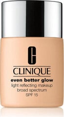 Grima pamats Clinique Even Better Glow Light Reflecting Makeup SPF 15, 30 ml cena un informācija | Grima bāzes, tonālie krēmi, pūderi | 220.lv