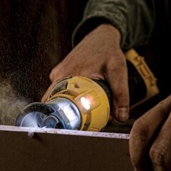 Taisns zāģis ģipškartona plākšņu griešanai DeWalt 18V XR Li-Ion DCS551N цена и информация | Пилы, циркулярные станки | 220.lv