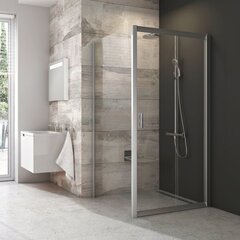 Dušas durvis Blix BLDP2, Ravak, izmērs: 100 Stikls: Caurspīdīga cena un informācija | Dušas durvis, dušas sienas | 220.lv