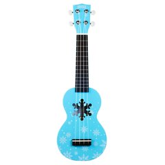 Soprāna ukulele Mahalo Designer MD1SN-BU Snow cena un informācija | Ģitāras | 220.lv