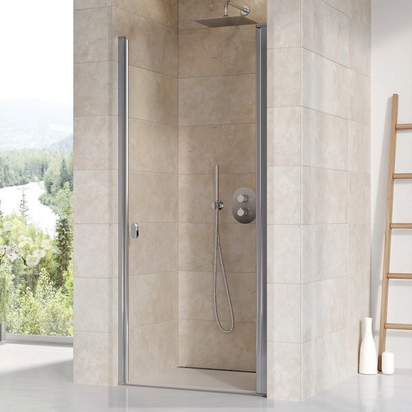Dušas durvis Chrome CSD1, Ravak, izmērs: 80 Stikls: Caurspīdīga цена и информация | Dušas durvis, dušas sienas | 220.lv