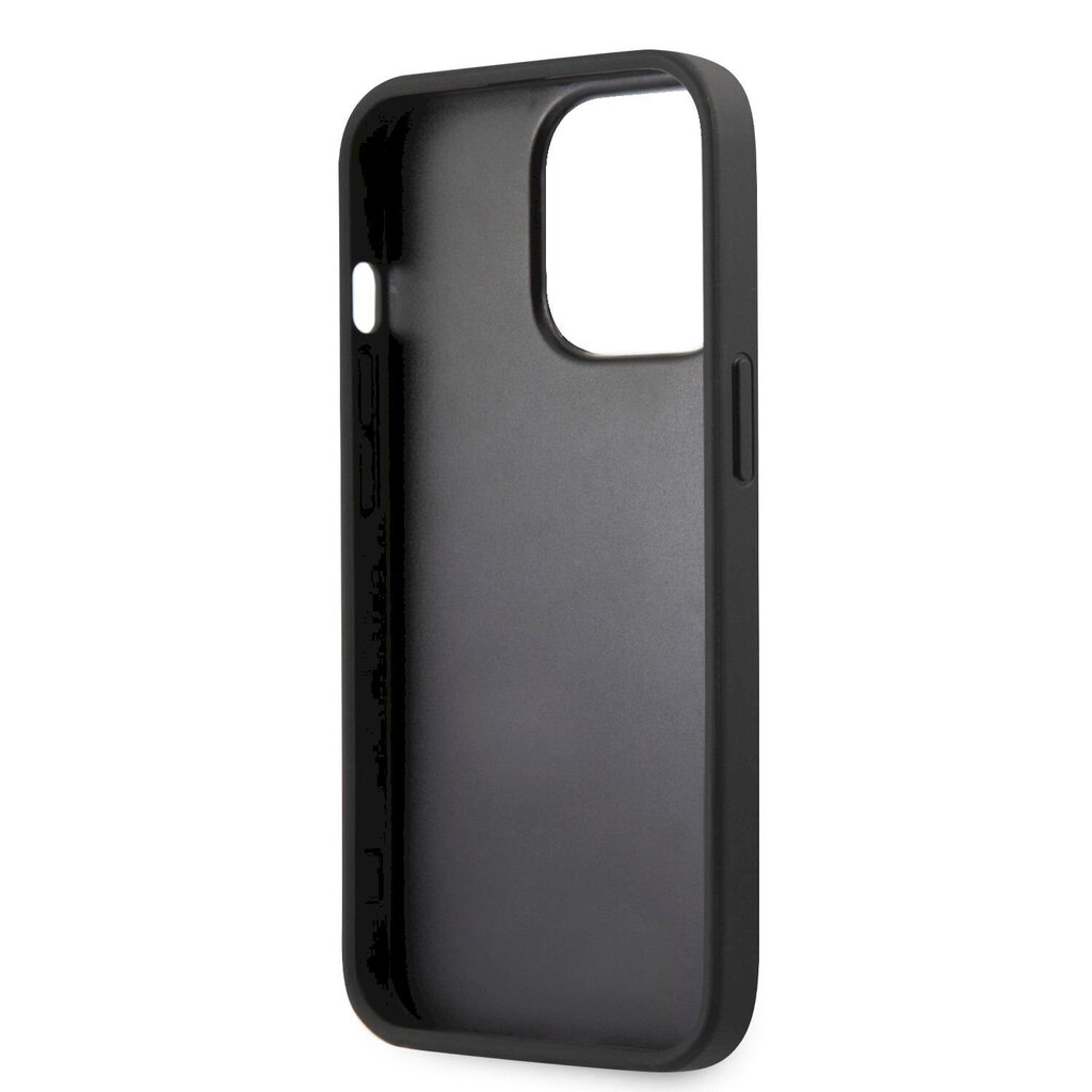 GUHCP13XPSASBGR Guess PU Leather Saffiano Case for iPhone 13 Pro Max Grey цена и информация | Telefonu vāciņi, maciņi | 220.lv
