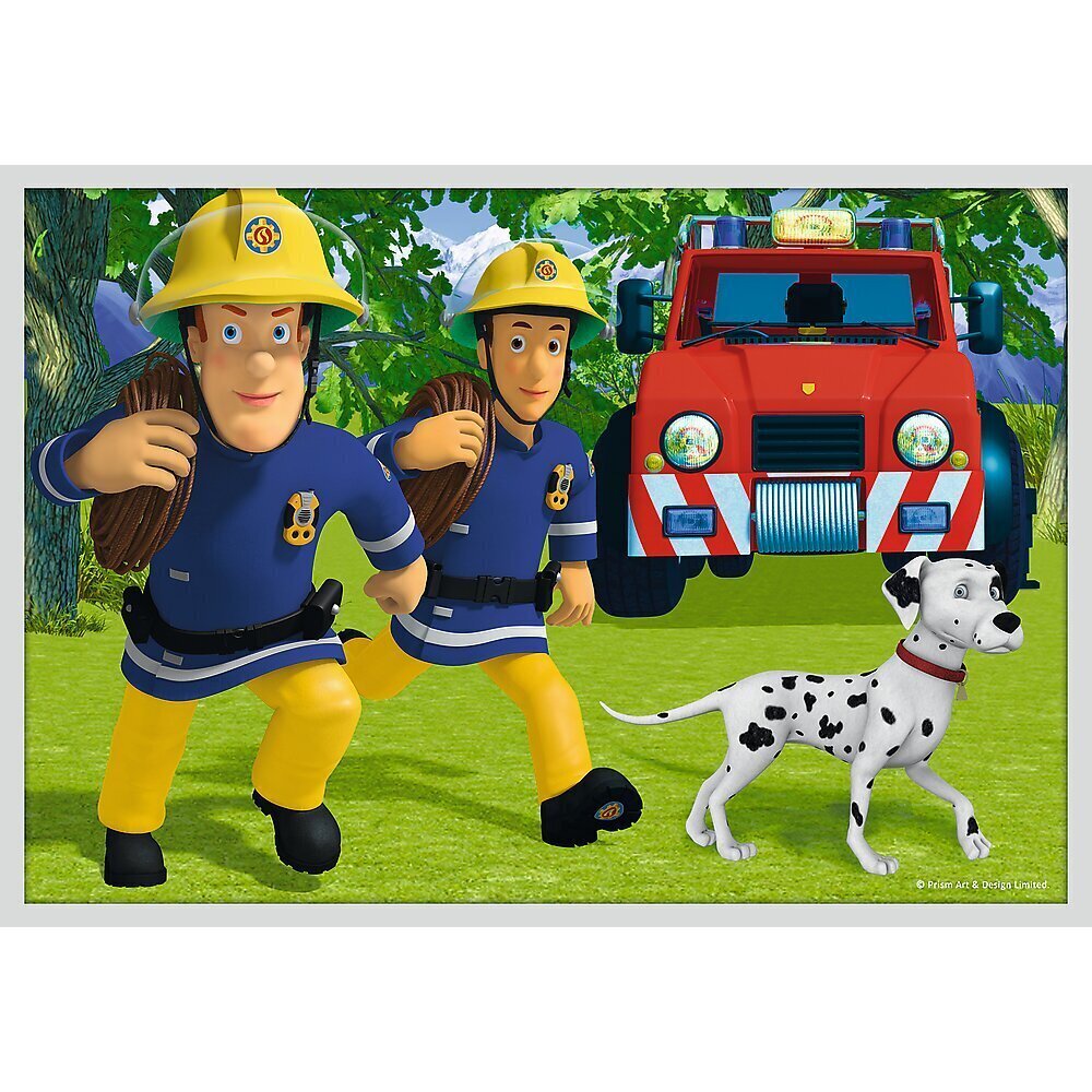 Puzļu komplekts Trefl Fireman Sam Ugunsdzēsējs Sems cena un informācija | Puzles, 3D puzles | 220.lv