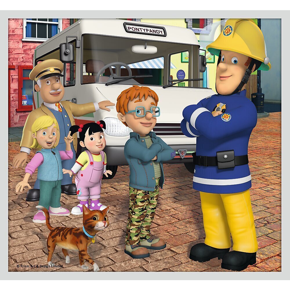 Puzļu komplekts Trefl Fireman Sam Ugunsdzēsējs Sems cena un informācija | Puzles, 3D puzles | 220.lv