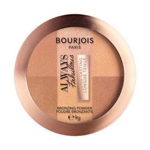 Bronzas pūderis Bourjois Paris Bronzer Always Fabulous 9 g цена и информация | Bronzeri, vaigu sārtumi | 220.lv