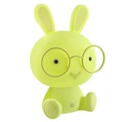 Liela gaismas diode - nakts gaisma Rabbit, zaļa cena un informācija | Rotaļlietas zīdaiņiem | 220.lv