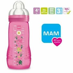 Mam Easy Active bērnu pudelīte 330ml, violeta cena un informācija | Bērnu pudelītes un to aksesuāri | 220.lv