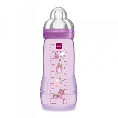 Mam Easy Active bērnu pudelīte 330ml, violeta cena un informācija | Bērnu pudelītes un to aksesuāri | 220.lv